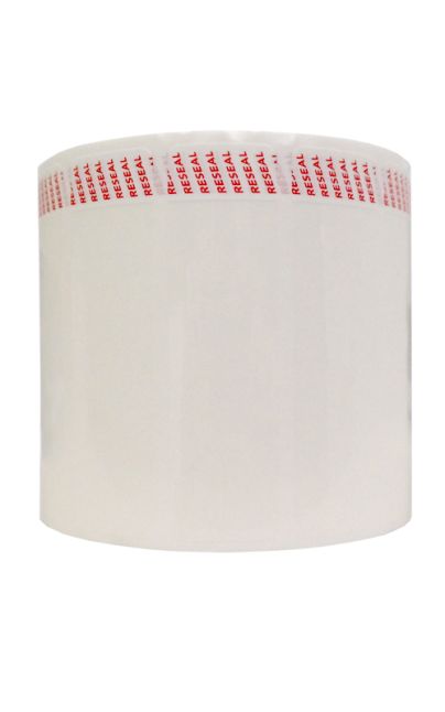 Resealable Tape 3.5" x 1" - Red