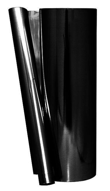 9.5" x 3280Ft (240) Metallized Film - Black