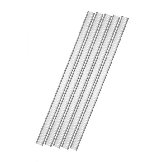 Peel & Stick Tin Tie 5.5" - Opaque White